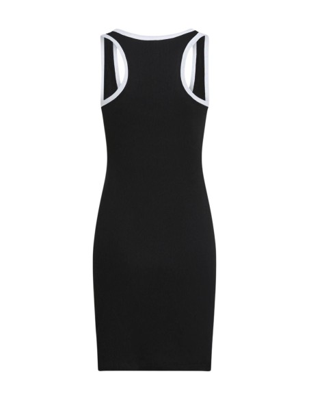 Karl Lagerfeld Jeans Robe femme noire à bretelles
