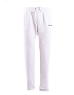 Karl Lagerfeld Pantalon homme blanc à lacets