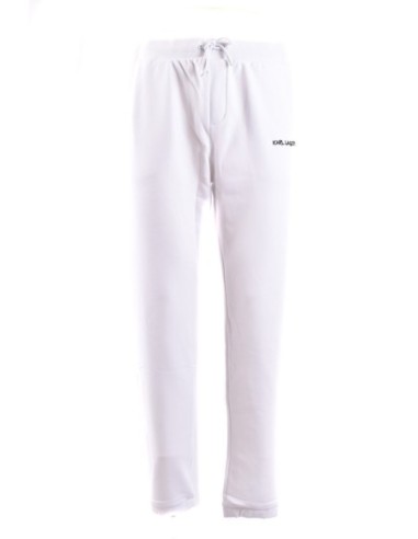Karl Lagerfeld Pantalon homme blanc à lacets