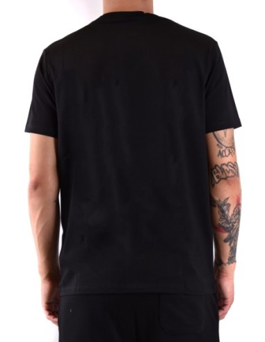 Karl Lagerfeld T-shirt homme noir imprimé coloré