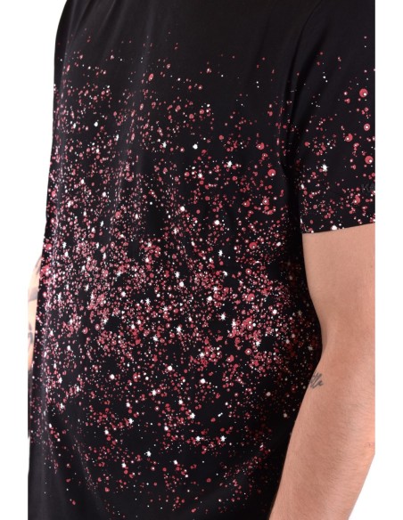 Karl Lagerfeld T-shirt homme multicolore imprimé