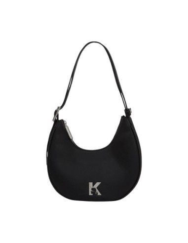 Karl Lagerfeld Jeans Sac à main noir demi-lune logo