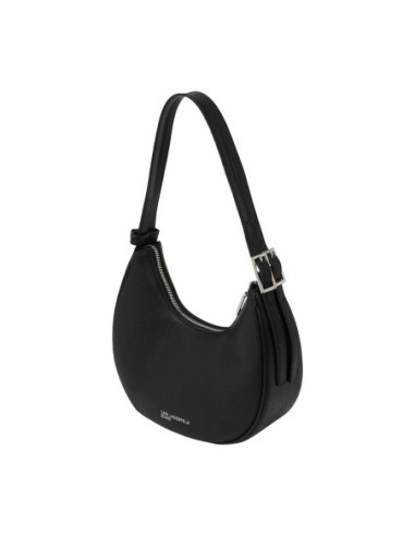 Karl Lagerfeld Jeans Sac à main noir demi-lune logo