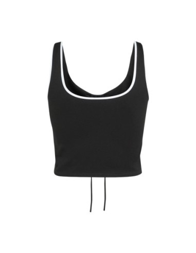 Karl Lagerfeld Jeans Top femme noir col V profond