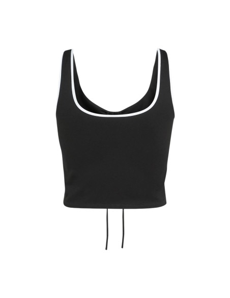 Karl Lagerfeld Jeans Top femme noir col V profond