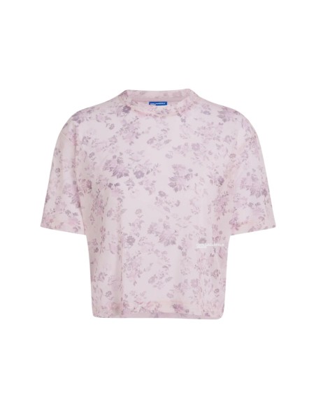 Karl Lagerfeld Jeans T-shirt femme rose floral