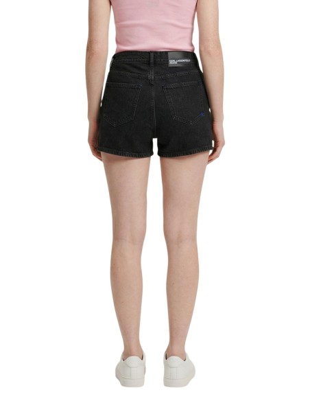 Karl Lagerfeld Jeans Short femme noir denim