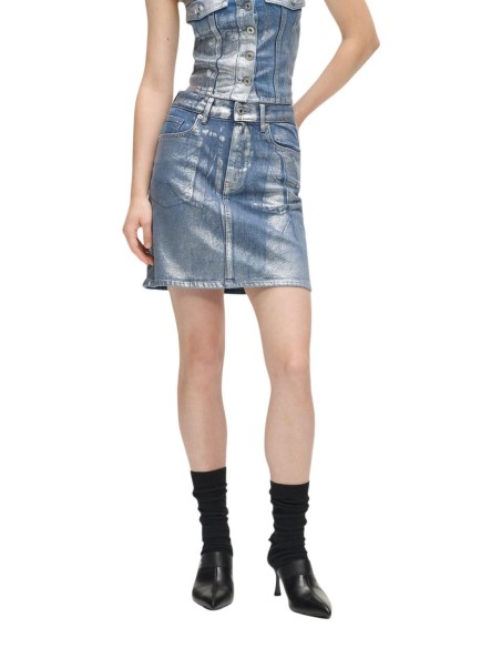 Karl Lagerfeld Jeans Jupe femme bleu azur