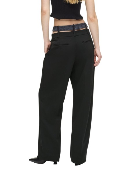 Karl Lagerfeld Jeans Pantalon femme noir stretch