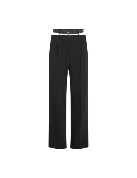 Karl Lagerfeld Jeans Pantalon femme noir stretch