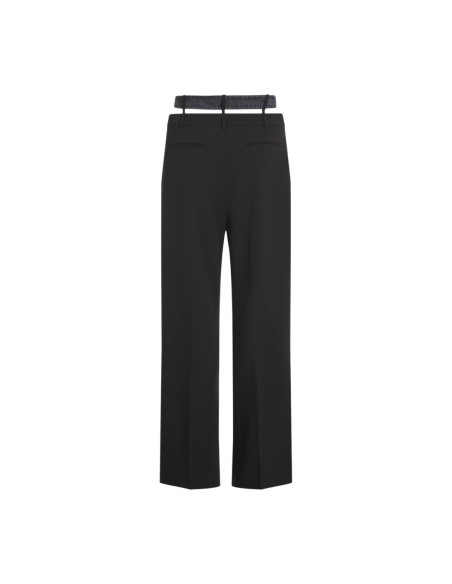 Karl Lagerfeld Jeans Pantalon femme noir stretch