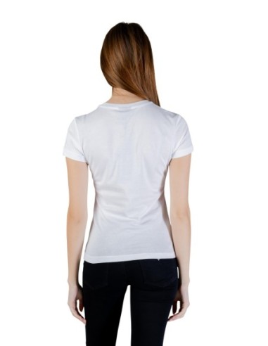 Karl Lagerfeld Jeans T-shirt femme blanc imprimé