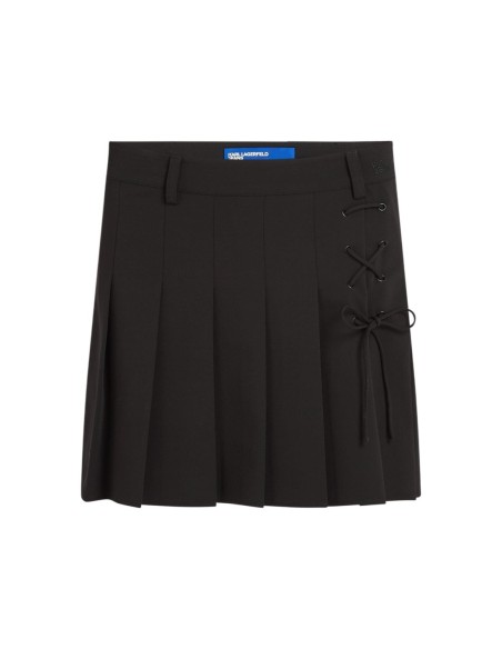 Karl Lagerfeld Jeans Jupe femme noire zippée