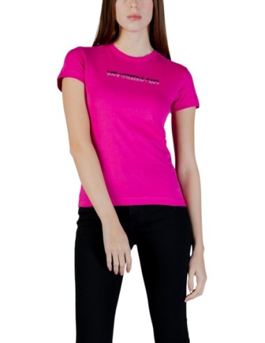 Karl Lagerfeld Jeans T-shirt femme fuchsia