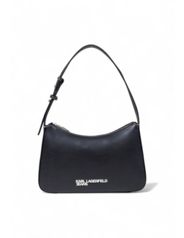 Karl Lagerfeld Jeans Sac à main femme noir zippé