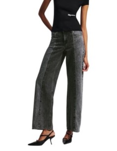 Karl Lagerfeld Jeans Jean femme noir – Coton