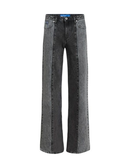 Karl Lagerfeld Jeans Jean femme noir – Coton