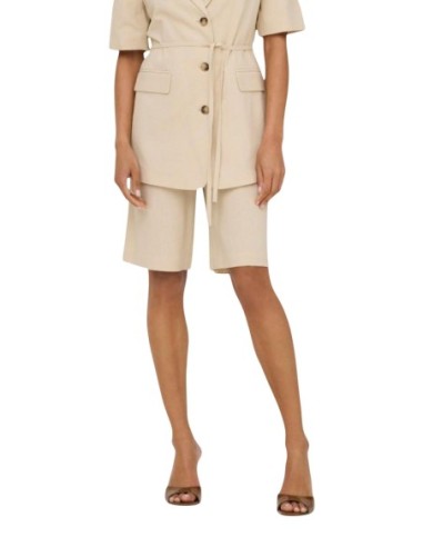 Jacqueline De Yong Bermuda femme beige