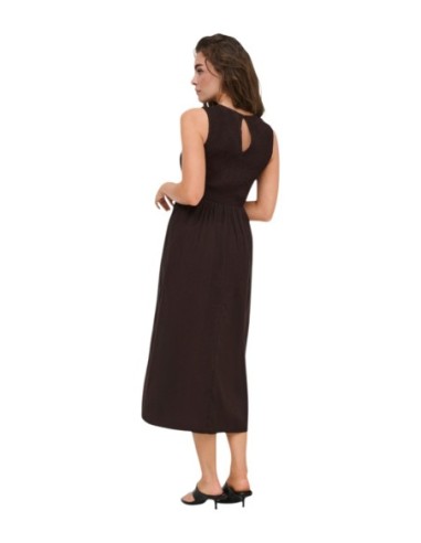 Jacqueline De Yong Robe femme marron midi