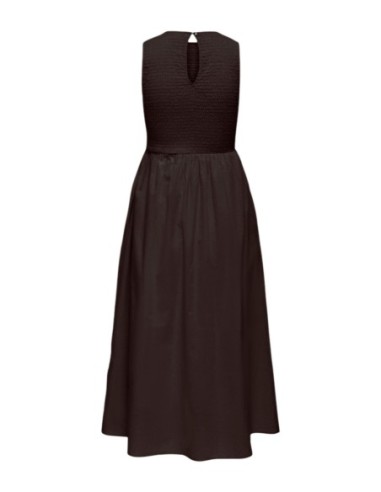 Jacqueline De Yong Robe femme marron midi
