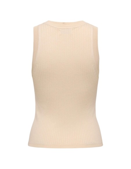 Jacqueline De Yong Gilet femme beige