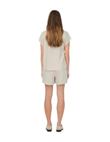 Jacqueline De Yong Blouse femme grise col V