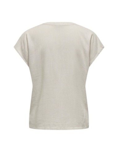 Jacqueline De Yong Blouse femme grise col V