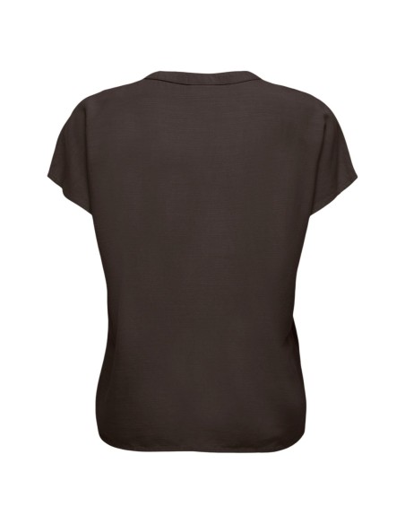 Jacqueline De Yong Blouse femme marron col V