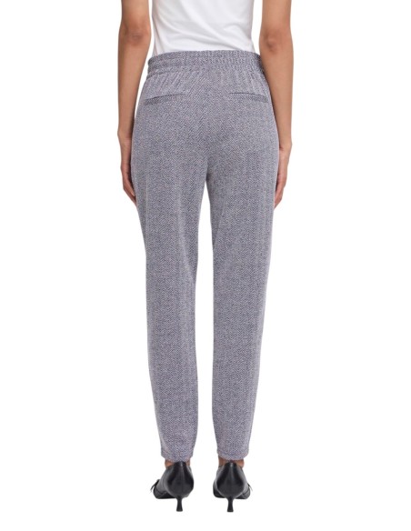 Ichi Pantalon femme bleu – Stretch