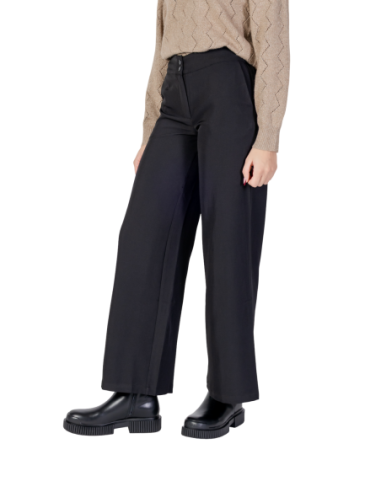 Jacqueline De Yong Pantalon femme noir large