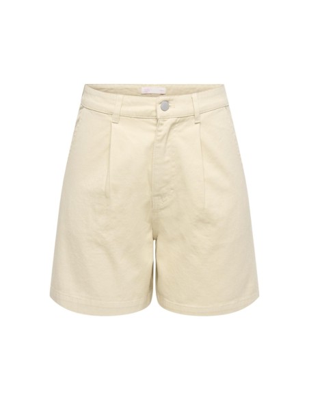 Jacqueline De Yong Short femme beige taille haute