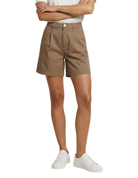 Jacqueline De Yong Short femme marron taille haute