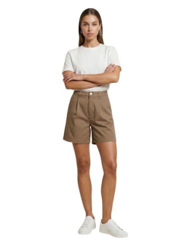 Jacqueline De Yong Short femme marron taille haute
