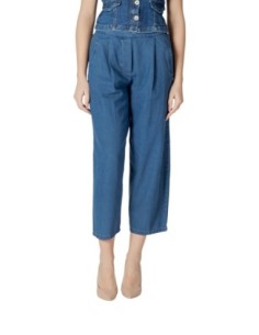 Ichi Jean femme bleu azur – Coton
