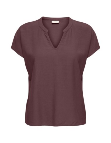 Jacqueline De Yong Blouse femme violette col V