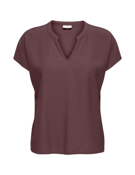 Jacqueline De Yong Blouse femme violette col V