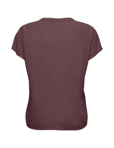 Jacqueline De Yong Blouse femme violette col V