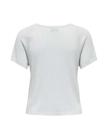 Jacqueline De Yong T-shirt femme argenté