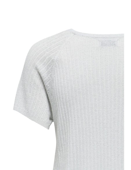 Jacqueline De Yong T-shirt femme argenté