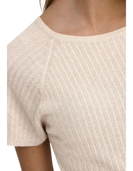 Jacqueline De Yong T-shirt femme doré