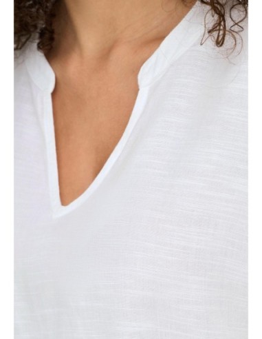 Jacqueline De Yong Blouse femme blanche col V