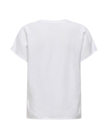 Jacqueline De Yong Blouse femme blanche col V