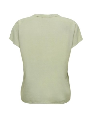 Jacqueline De Yong Blouse femme verte col V