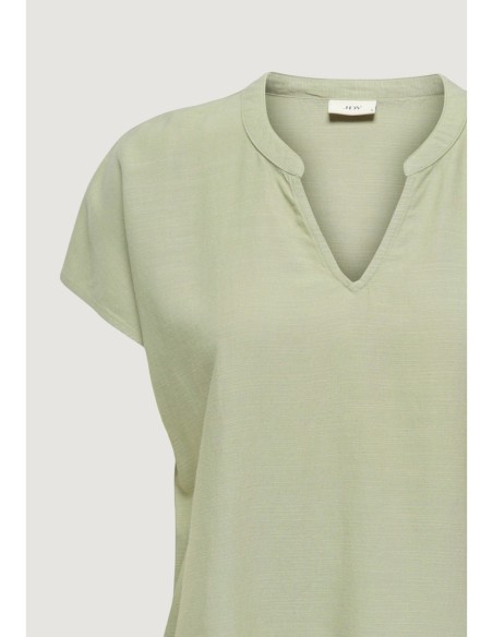 Jacqueline De Yong Blouse femme verte col V