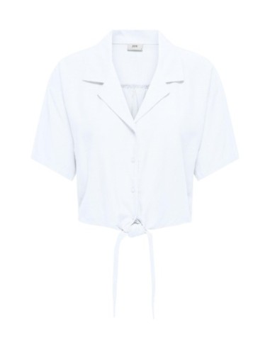 Jacqueline De Yong Chemise femme blanche manches courtes