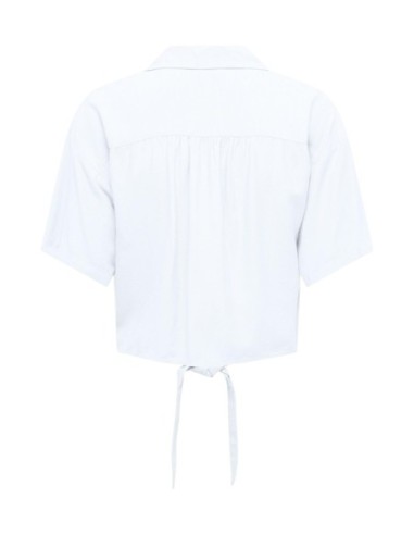 Jacqueline De Yong Chemise femme blanche manches courtes