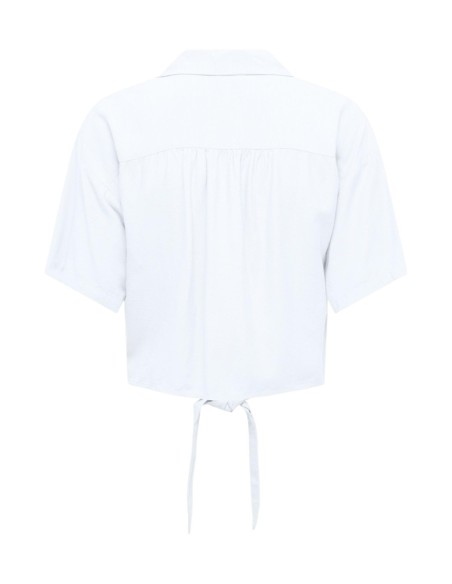 Jacqueline De Yong Chemise femme blanche manches courtes