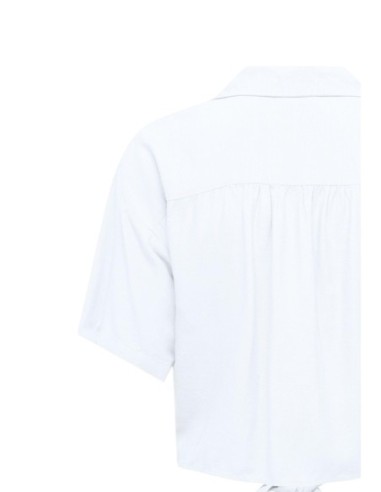 Jacqueline De Yong Chemise femme blanche manches courtes