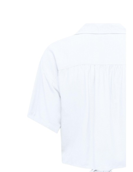 Jacqueline De Yong Chemise femme blanche manches courtes