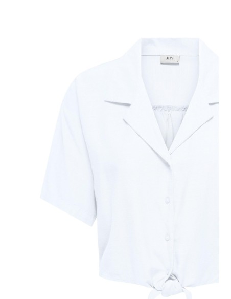 Jacqueline De Yong Chemise femme blanche manches courtes